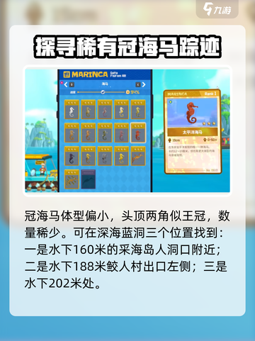 潜水员戴夫海马图鉴介绍截图3