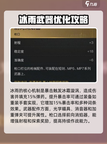 七日世界🔥短剑冰雨配装攻略分享！✨截图2