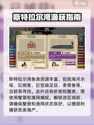 渔帆暗涌斯特拉尔湾钓鱼🔥高手必看攻略！截图2