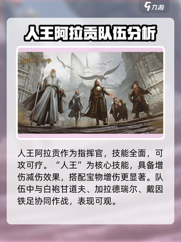 指环王纷争🔥最强氪金队伍搭配攻略来啦！截图2