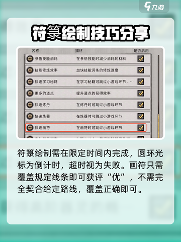 鬼谷八荒画符怎么画介绍截图3