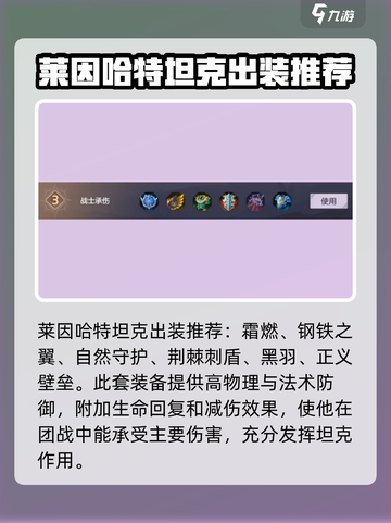 曙光英雄🔥莱因哈特进阶玩法攻略🌟截图4