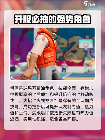 全明星街球派对角色推荐介绍截图2