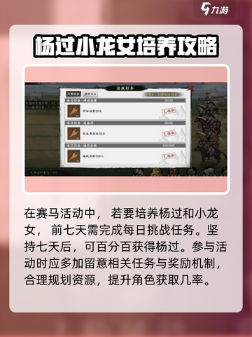 新射雕群侠传杨过怎么获得介绍截图3