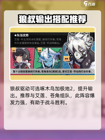绝区零🔥狼叔培养攻略，快速上手称霸游戏！截图4