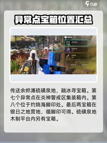 七日世界雪国人生地图异常点怎么探索介绍截图6