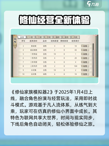 修仙家族模拟器2什么时候出介绍截图3