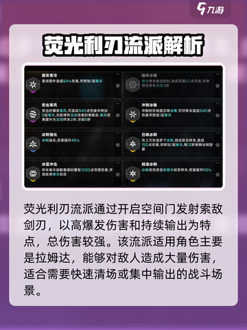 苍翼混沌效应流派有哪些介绍截图2