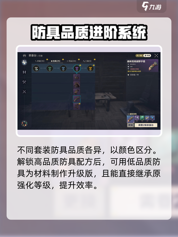 荒野起源防具制造方法分享介绍截图4