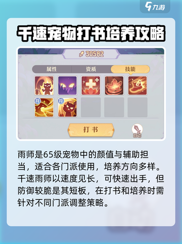 长安幻想手游千速宠物怎么培养介绍截图2