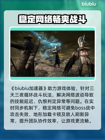 艾尔登法环黑夜君临🔥加速器哪个最强❓玩家必备🎉截图2