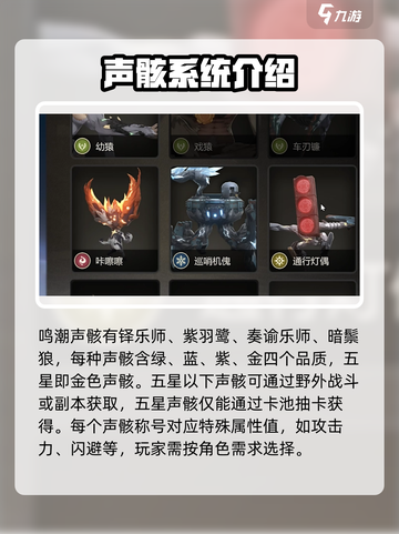 鸣潮五星声骸全解析🔥游戏党必看！截图2