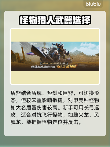 怪猎荒野🔥必看！怪物武器克制全攻略💡截图3
