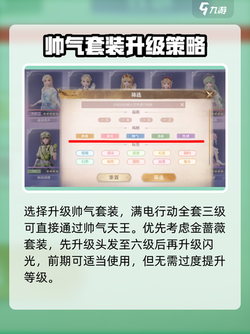 无限暖暖升级什么衣服介绍截图3