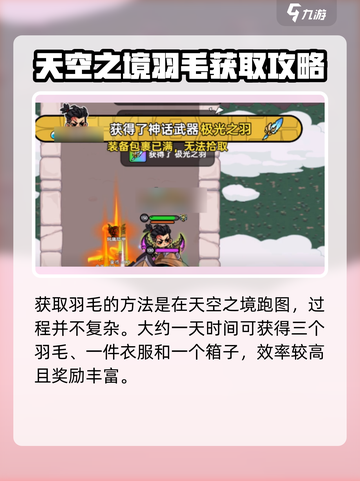 英勇之地🔥羽毛获取秘籍💎玩家必看！截图2