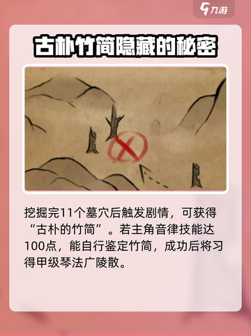 大侠立志传广陵散曲谱获取攻略介绍截图4
