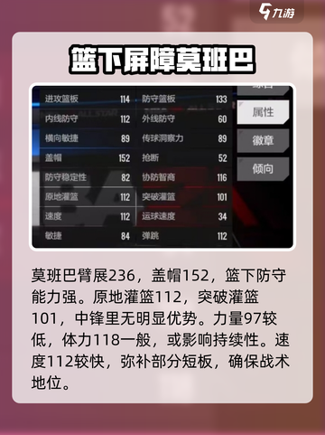 美职篮全明星班巴球员怎么样介绍截图4