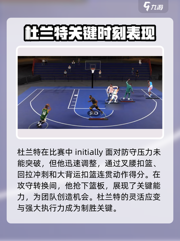 美职篮全明星杜兰特🔥超神玩法揭秘！🏀截图2