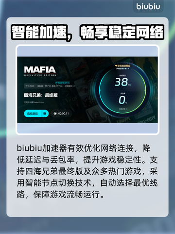 🎮四海兄弟终极卡顿？加速器推荐拯救体验！截图4