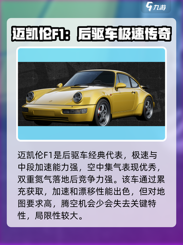 极品飞车集结经典情怀车辆推荐介绍截图2