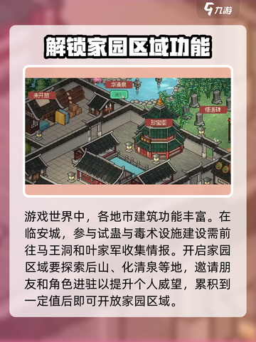 大侠立志传各地域设施功能介绍介绍截图2