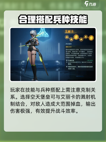 群星纪元艾丽卡技能搭配分享介绍截图4