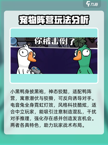 鹅鸭杀手游版🔥超全玩法攻略来了！🎉截图4