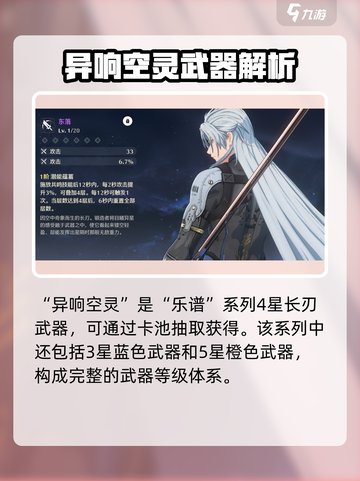 《鸣潮》异响空灵武器曝光！🌟截图2