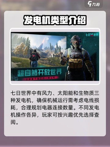 七日世界发电机怎么用介绍截图2