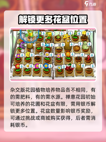 植物大战僵尸杂交版花园解锁🔥秘籍💡截图3