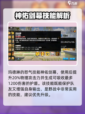 万龙觉醒🔥玛德琳技能玩法超详细解析！截图2