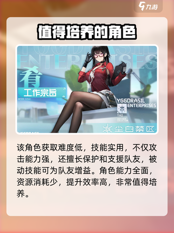 尘白禁区🔥中后期角色培养推荐，必看！截图4