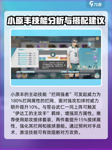 排球少年手游🔥小原丰角色效果全面解析来了！截图4