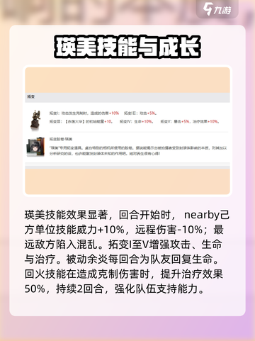 异象回声瑛美强度爆表🔥游戏必备角色！截图3