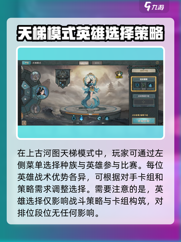 上古河图🔥种族角色选择全攻略🎮截图4