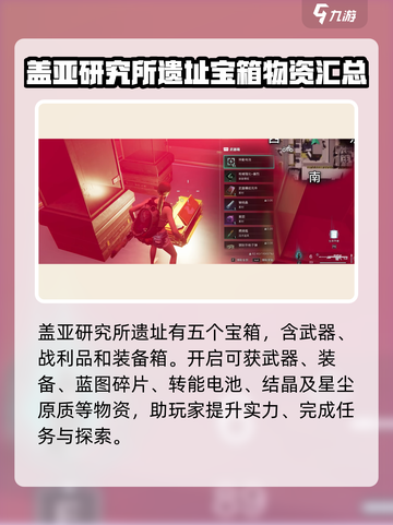 七日世界盖亚研究所遗址神秘宝藏在哪里介绍截图2