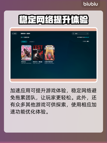 吃鸡游戏流畅秘籍🔥，靠谱加速器推荐！截图3