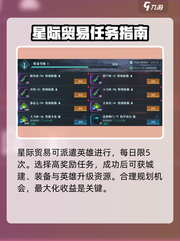 群星纪元每日任务有哪些介绍截图4
