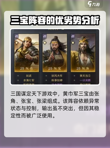 三国谋定天下🔥三宝阵容技能搭配秘籍🎉截图2
