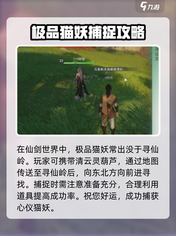 仙剑世界极品猫妖怎么捕捉介绍截图2