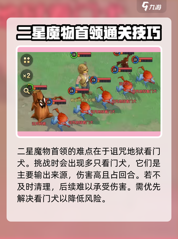 魔力宝贝复兴⭐2星魔物首领打法🔥超详细攻略来了！截图2