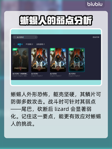 龙之信条2🔥水边蜥蜴打法超全攻略来啦！截图3