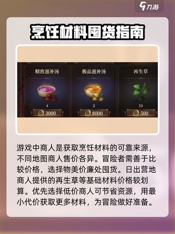 龙息神寂烹饪配方介绍介绍截图4
