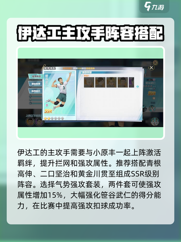 排球少年手游🔥笹谷武仁超强球员介绍来啦！截图5