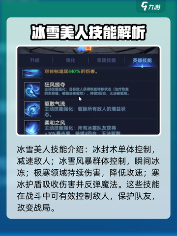 魔法帝国冰雪女神打法🔥超详细攻略来了！截图2