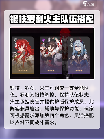 崩坏星穹铁道🔥银枝最强配队思路推荐！💥截图4