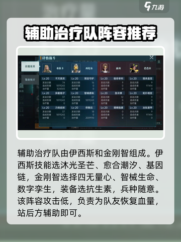 群星纪元阵容搭配推荐介绍截图6