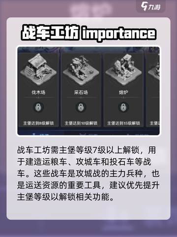 帝国与魔法战车工坊有什么用介绍截图3