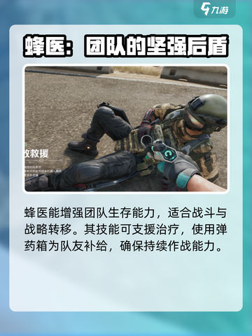 三角洲行动蜂医是谁介绍截图5