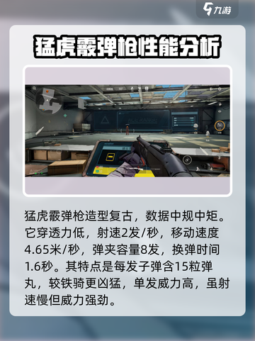 王牌战士2猛虎🔥枪械属性全面解析，猛虎到底值不值得用？截图2